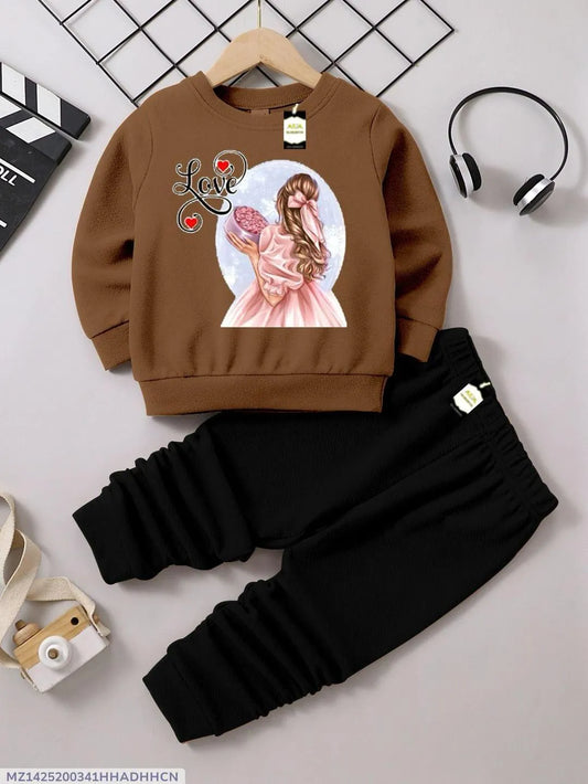 Girl's Fleece tracksuits