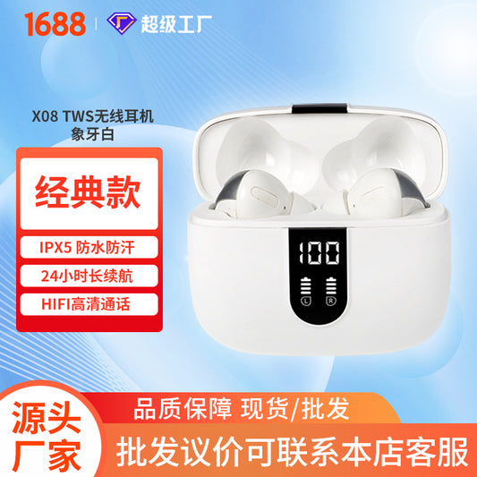 New Smart Noise Canceling Super Long Battery Life Earbuds Wireless Headphones