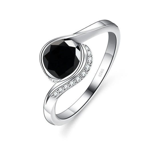 Moissanite Ring S925 Women's Sterling Silver